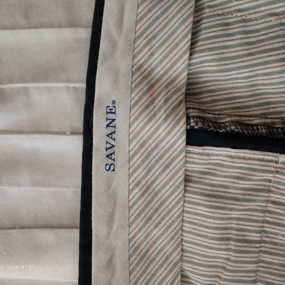 😀 SAVANE SLACKS DRESS MEN'S SIZE (40W x 29L) PreOwned - Picture 4 of 6
